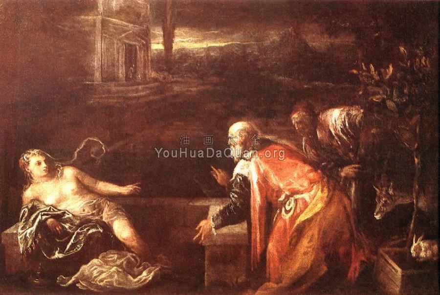 Susanna And The Elders - 雅格布·巴萨诺